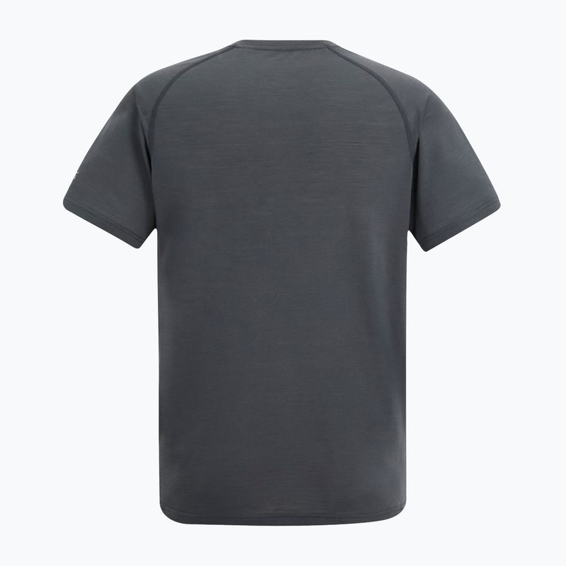 Pánské trekové tričko REGATTA Escade dark storm 6