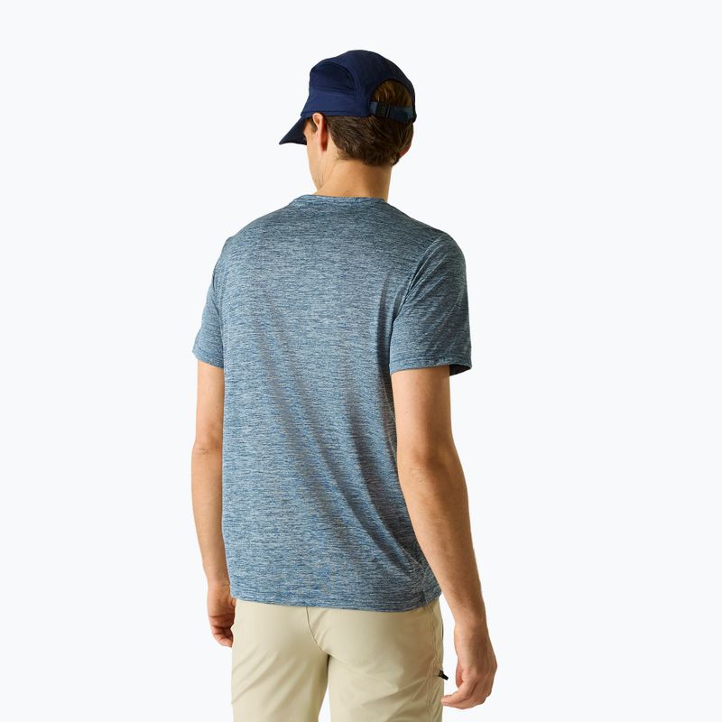 Pánské trekové tričko REGATTA Fingal Edition china blue 3