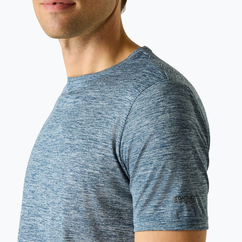 Pánské trekové tričko REGATTA Fingal Edition china blue 4