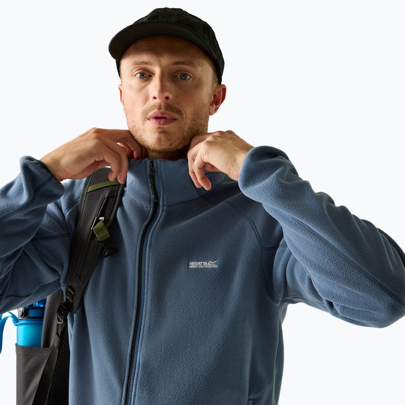 Pánská fleecová mikina REGATTA Hadfield china blue 4