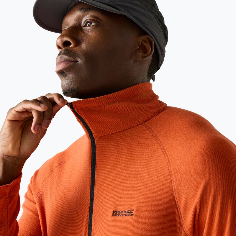 Pánská mikina REGATTA Montes rusty orange 4