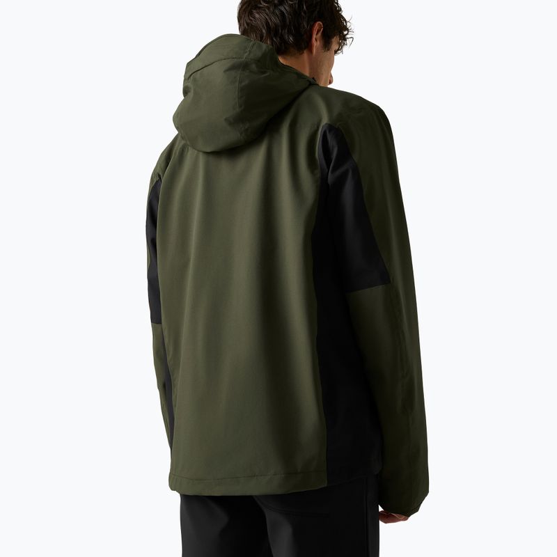 Pánská nepromokavá bunda REGATTA Birchdale II dark khaki/black 4