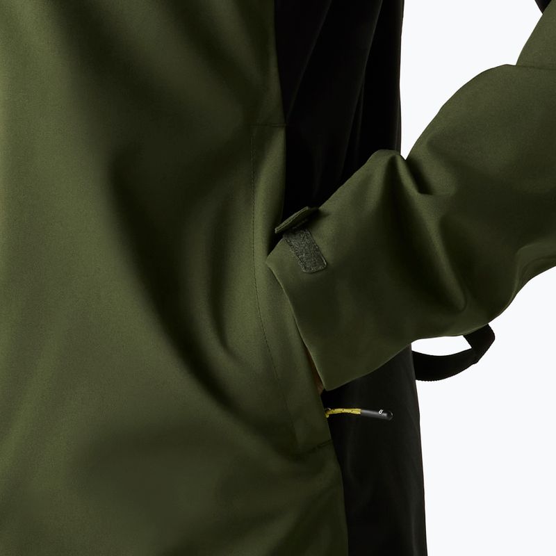 Pánská nepromokavá bunda REGATTA Birchdale II dark khaki/black 10