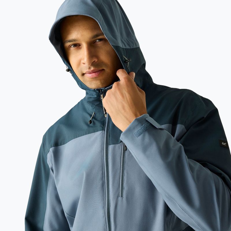 Pánská nepromokavá bunda REGATTA Highton Stretch IV chine blue/night sky 7