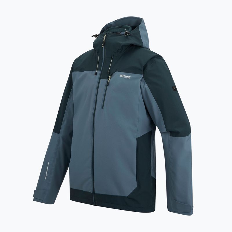 Pánská nepromokavá bunda REGATTA Highton Stretch IV chine blue/night sky 12