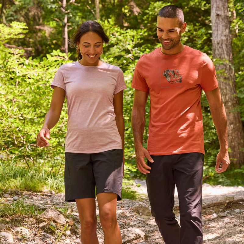 Dámské trekové tričko REGATTA Fingal Edition powder lilac 4