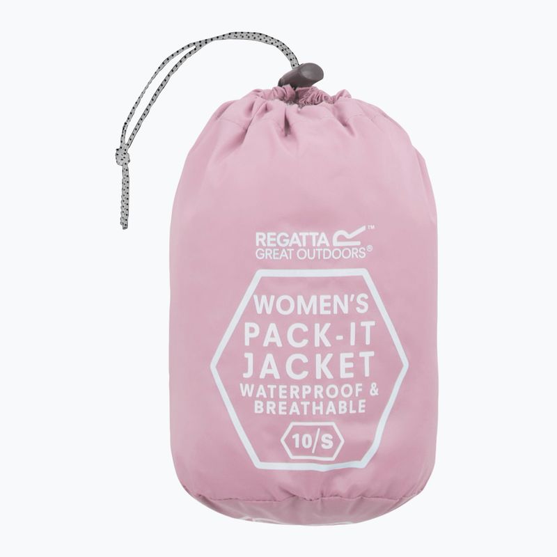 Dámská nepromokavá bunda REGATTA Pack-It III powder lilac 10