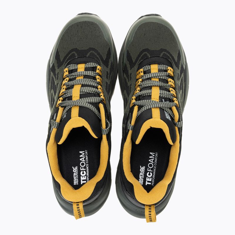 Pánské trekové boty REGATTA Cruize dark khaki/wood brown 6