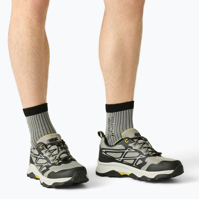 Pánské trekové boty REGATTA Blaze II grey/black/dark tang 10