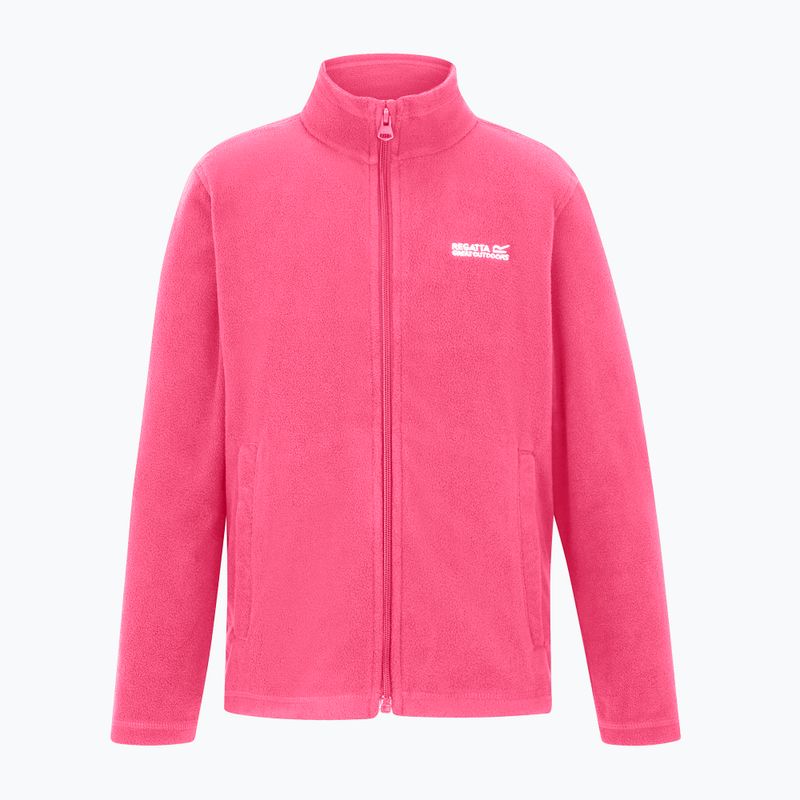 Dětská fleecová mikina REGATTA King II pink lemonade 6