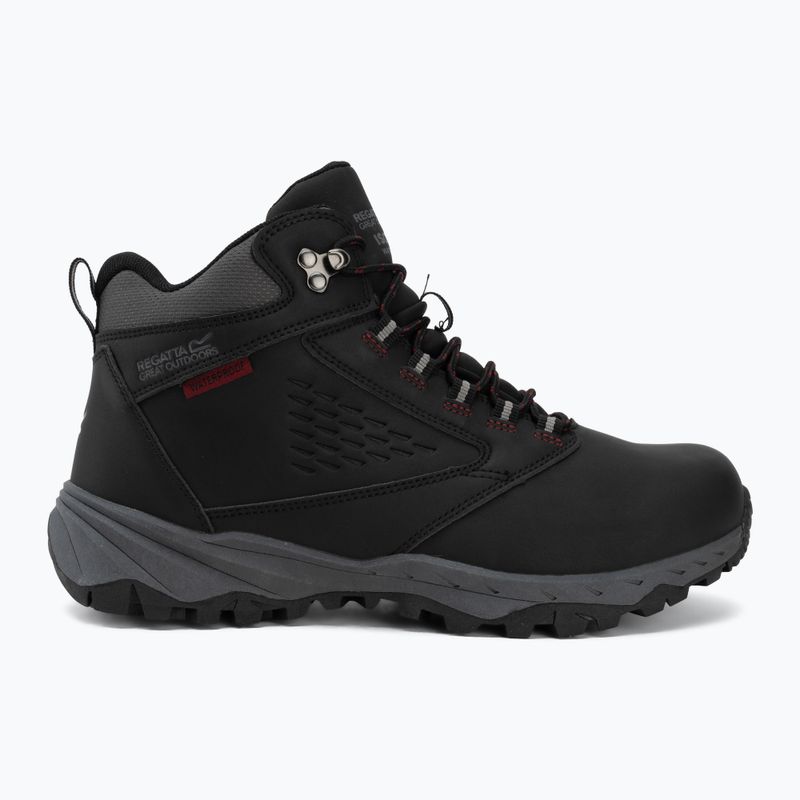 Pánské trekové boty REGATTA Amble Boot Waterproof black/riored 2