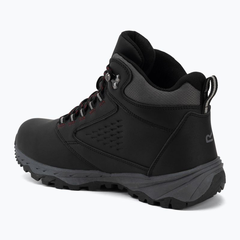 Pánské trekové boty REGATTA Amble Boot Waterproof black/riored 3