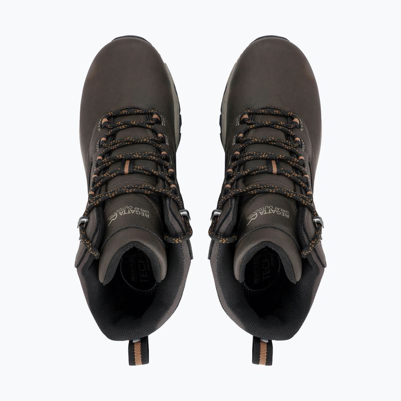 Pánské trekové boty REGATTA Amble Boot Waterproof peat/tan 3