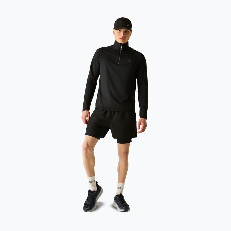 Pánská mikina Dare 2b Fuse Up II Core Stretch black/black 2