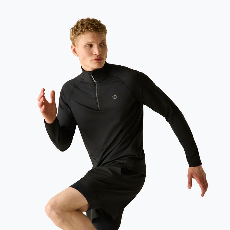 Pánská mikina Dare 2b Fuse Up II Core Stretch black/black 4