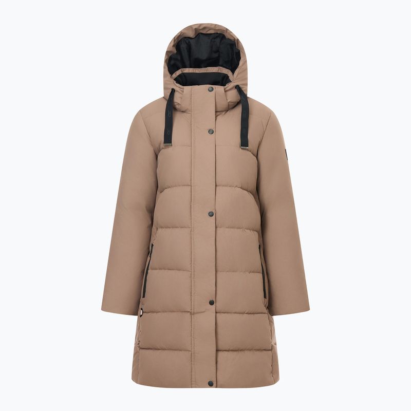 Dámský zateplený kabát REGATTA Eryn mocha/black 10
