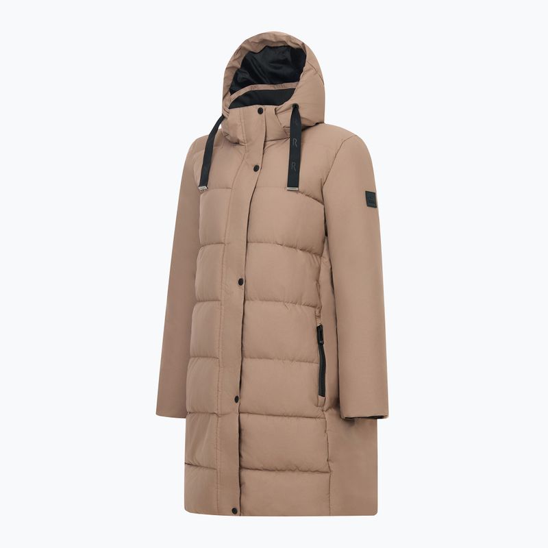 Dámský zateplený kabát REGATTA Eryn mocha/black 12