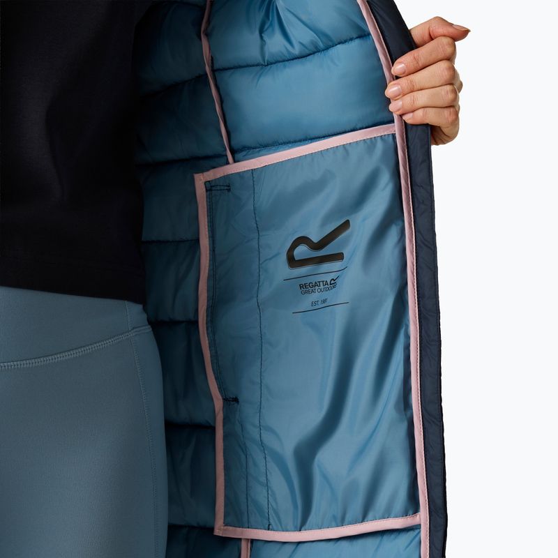 Dámský zateplený kabát REGATTA Amara navy/dusky blue 8