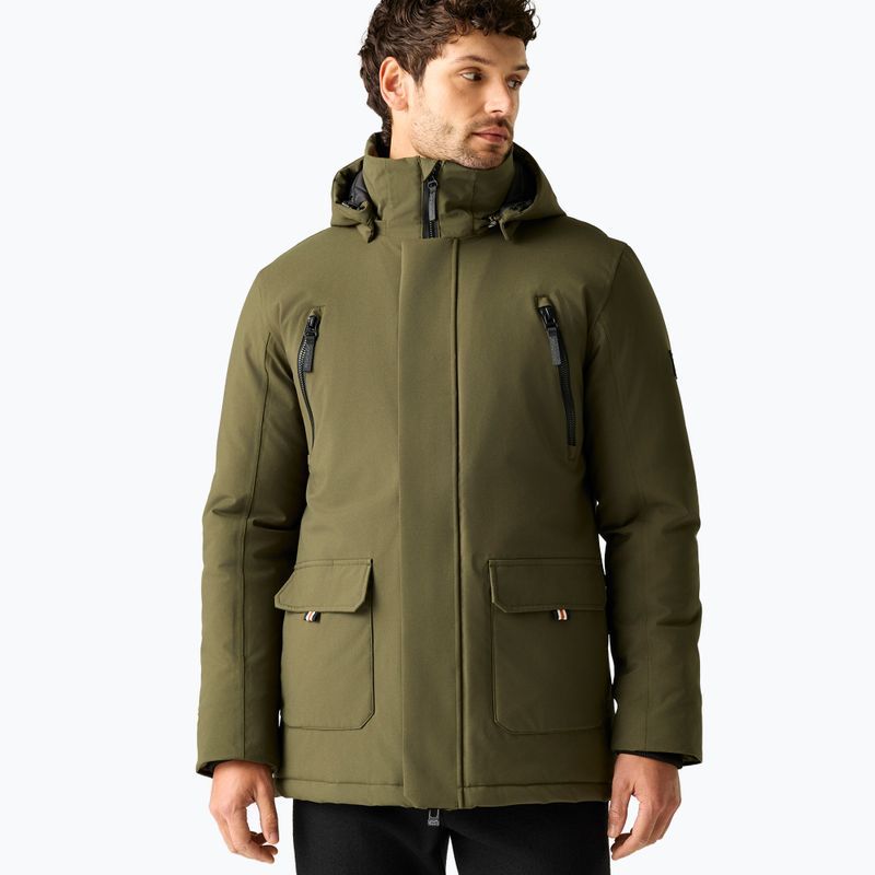 Pánská nepromokavá bunda REGATTA Marron dark khaki