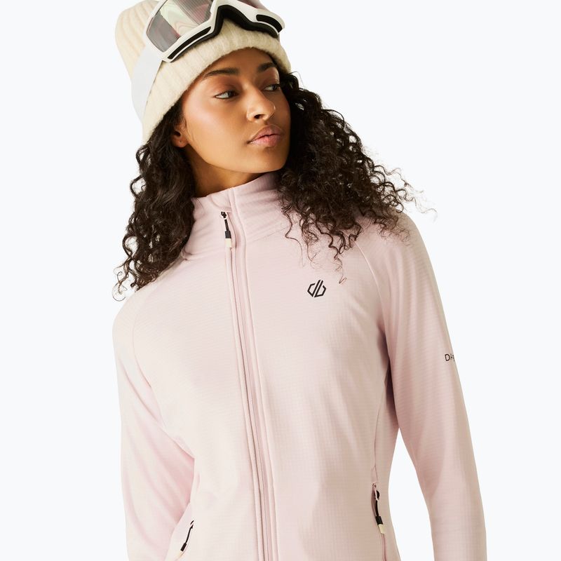 Dámská mikina Dare 2b Lowline Full Zip Core Stretch pink haze 4