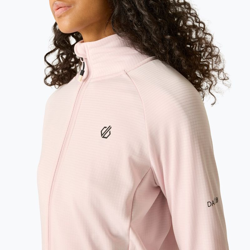 Dámská mikina Dare 2b Lowline Full Zip Core Stretch pink haze 5