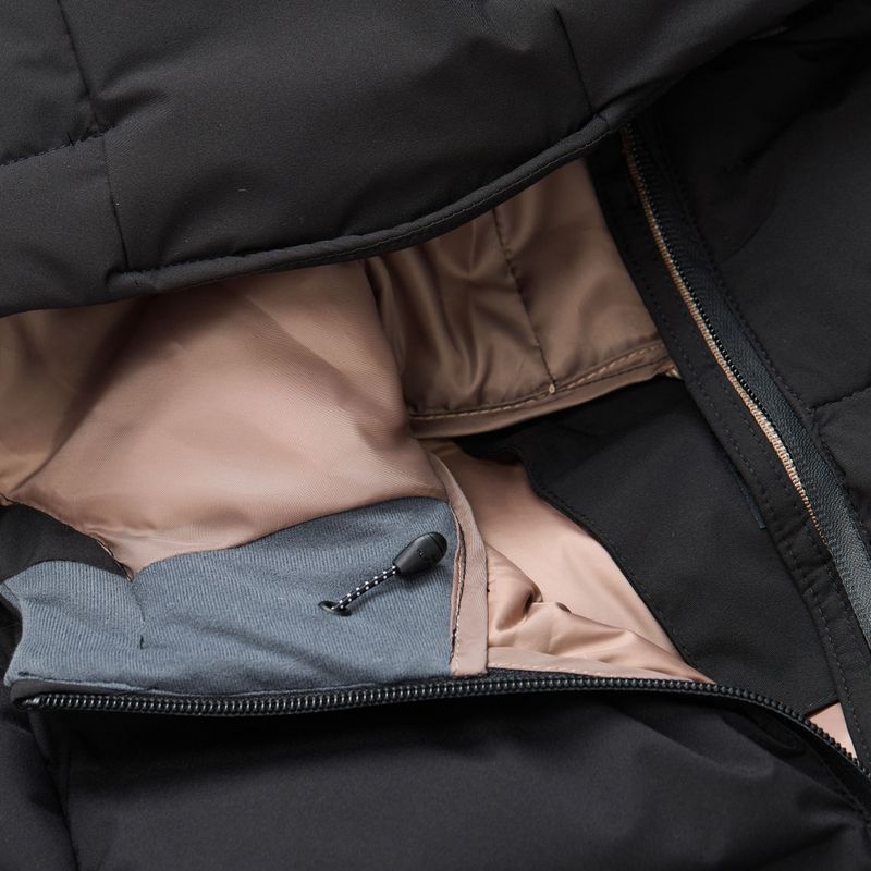 Dámský zateplený kabát REGATTA Altoro Thermal Long black/mocha 13