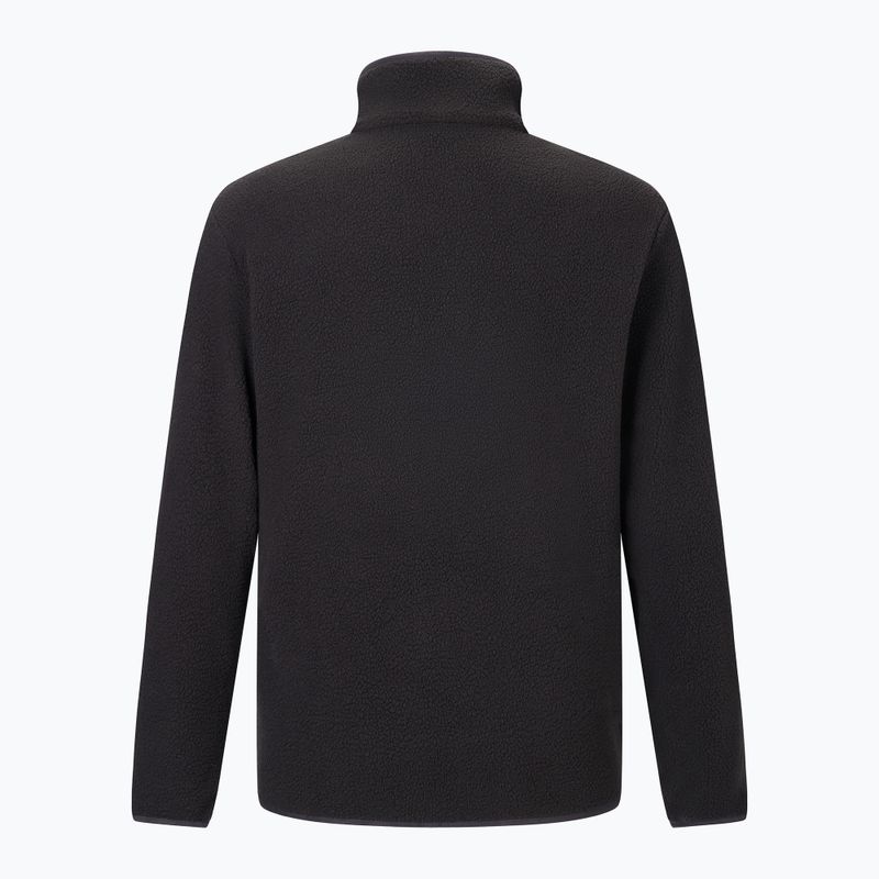 Pánská fleecová mikina REGATTA Frankie Borg Half Zip black/black 9