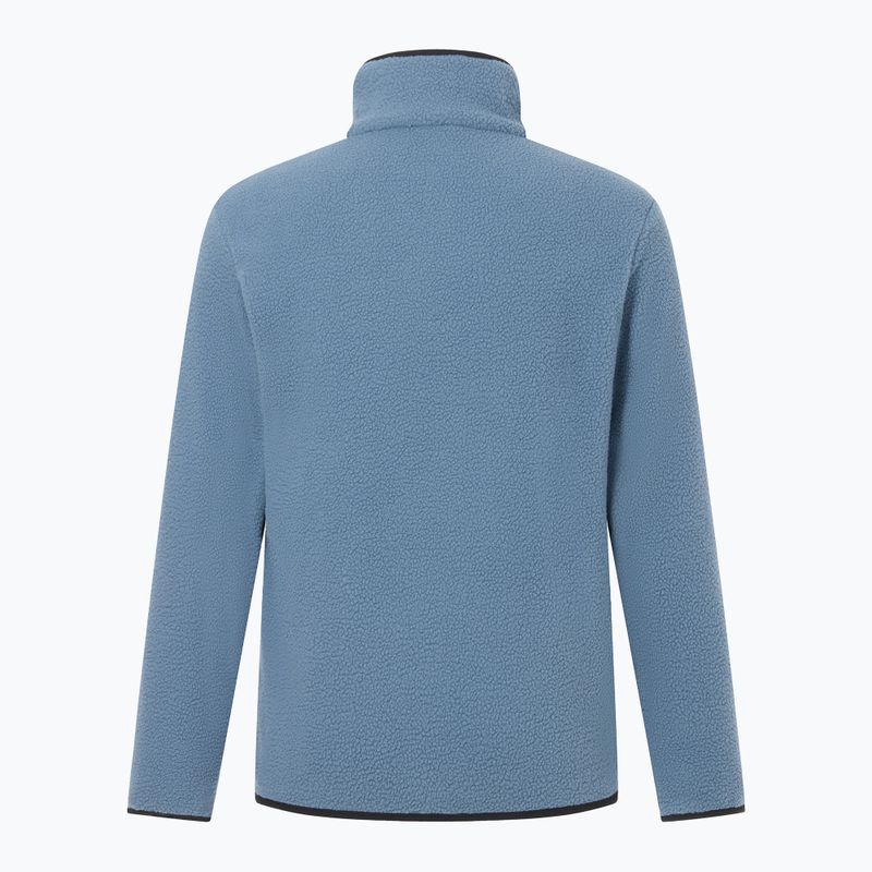 Pánská fleecová mikina REGATTA Frankie Borg Half Zip grey mirage/black 8