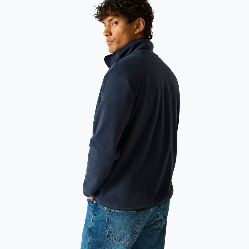 Pánská fleecová mikina REGATTA Frankie Full Zip Fleece navy/black 4