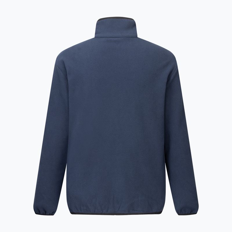 Pánská fleecová mikina REGATTA Frankie Full Zip Fleece navy/black 8