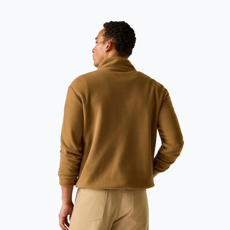Pánská fleecová mikina REGATTA Frankie Half Zip rich tan/navy 3