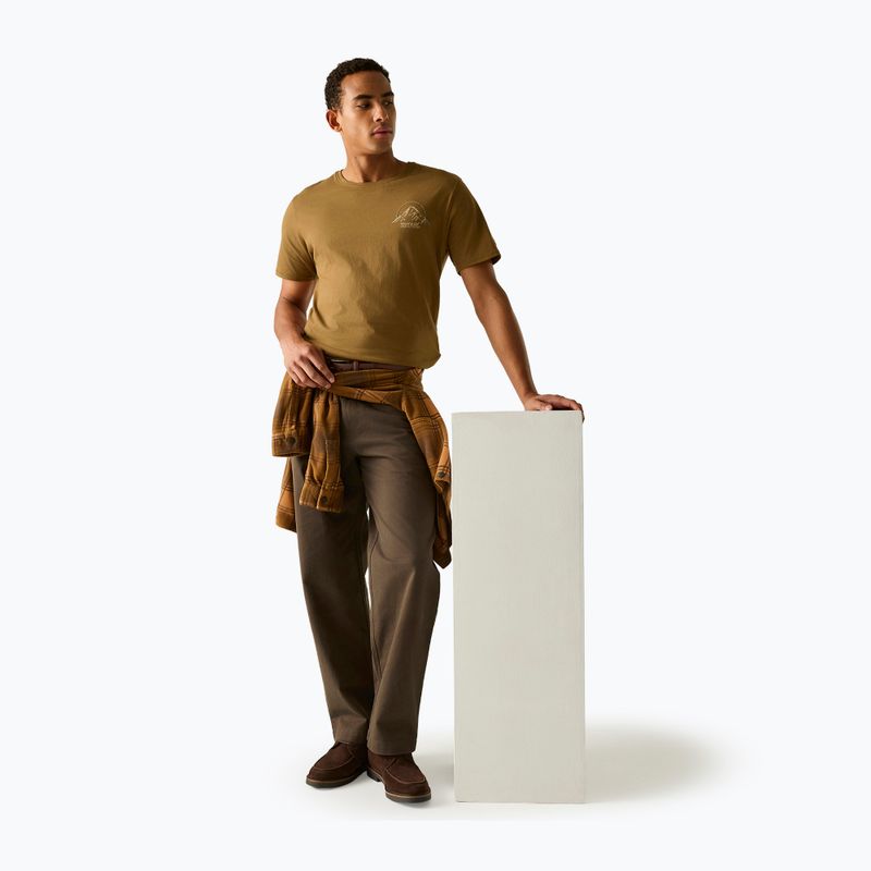 Pánské tričko na lezení Regatta ClineIX rich tan original outdoor 2