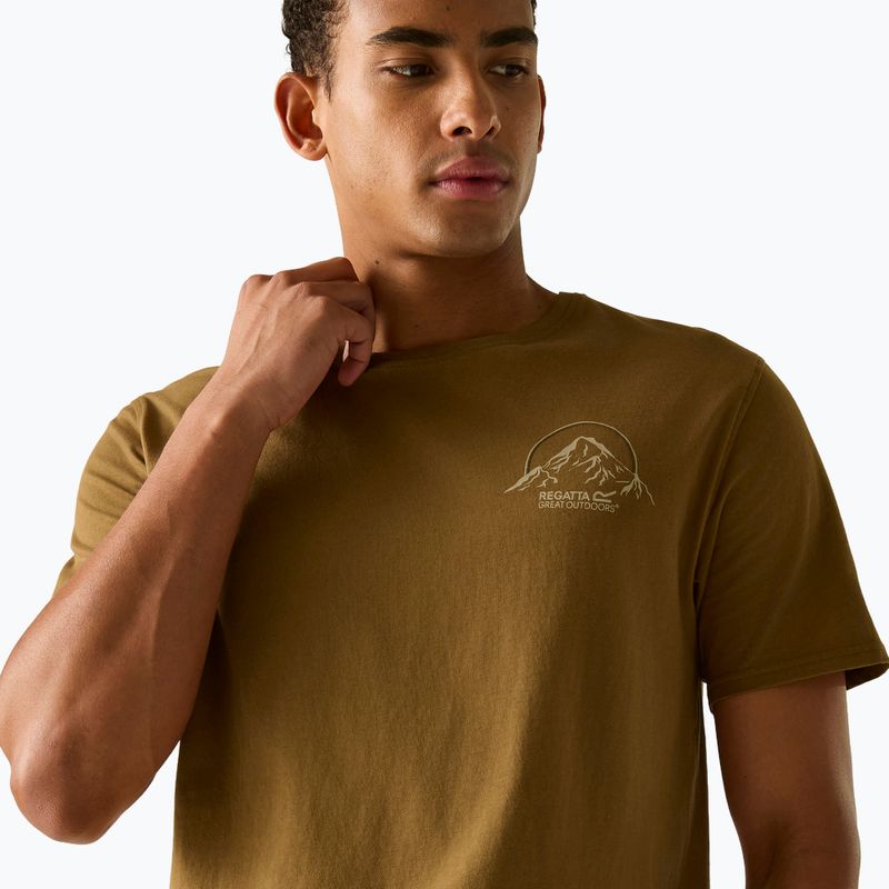 Pánské tričko na lezení Regatta ClineIX rich tan original outdoor 6
