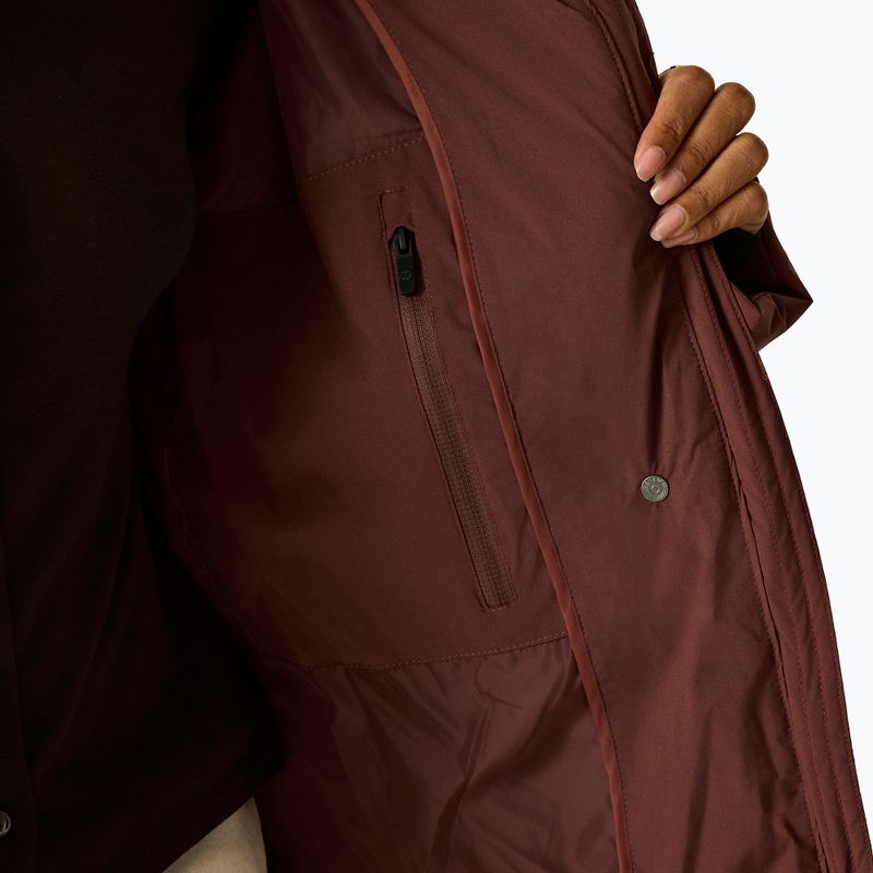 Dámský zateplený kabát REGATTA Eloria dark cherry 9