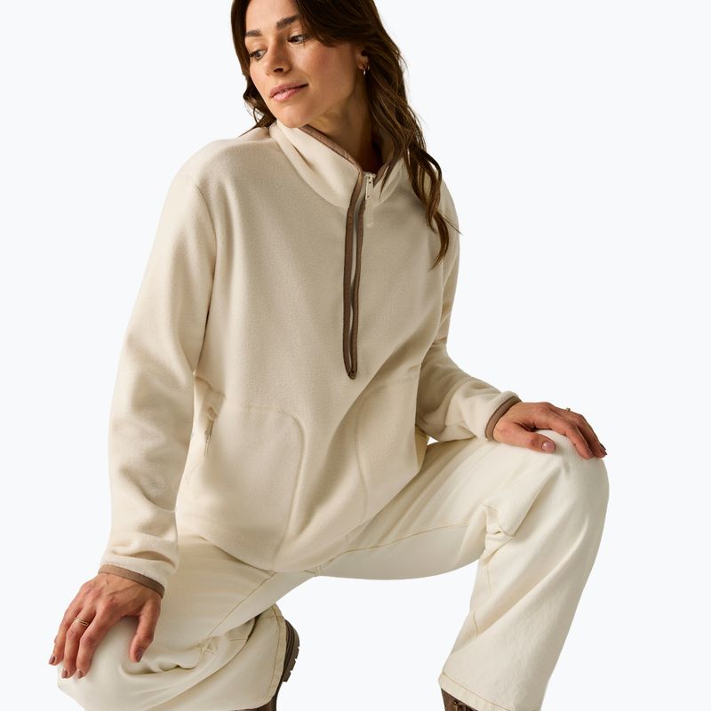 Dámská fleecová mikina Regatta Frankie Half Zip light vanilla/mocha 6