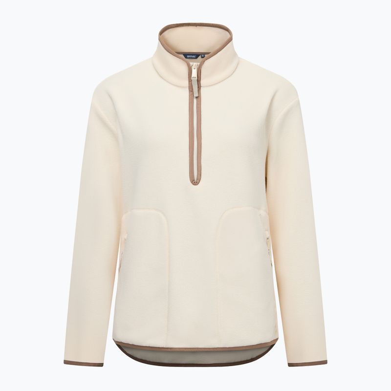 Dámská fleecová mikina Regatta Frankie Half Zip light vanilla/mocha 8