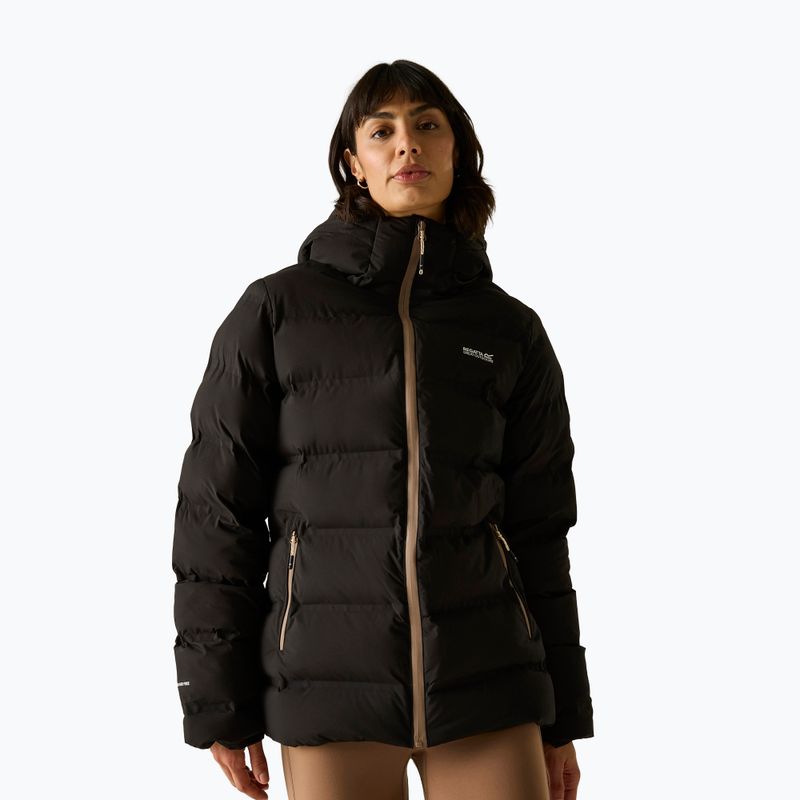 Dámská zateplená bunda REGATTA Altoro Thermal black/mocha