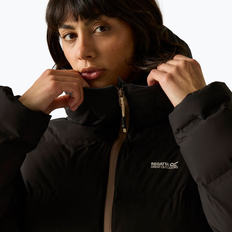 Dámská zateplená bunda REGATTA Altoro Thermal black/mocha 7