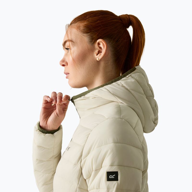 Dámská péřová bunda Regatta Hooded Marizion lightvanilla 6