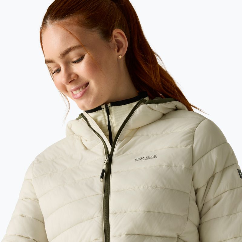 Dámská péřová bunda Regatta Hooded Marizion lightvanilla 7