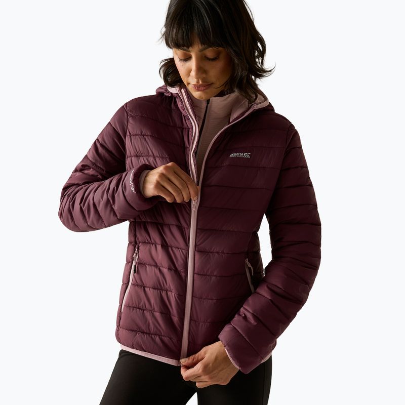 Dámská péřová bunda Regatta Hooded Marizion fig