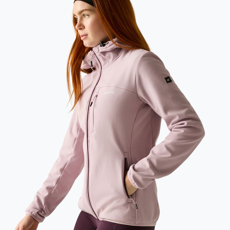 Dámská softshellová bunda REGATTA Ossek powder lilac 4
