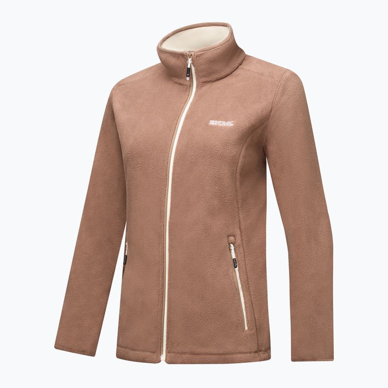 Dámská fleecová mikina Regatta Floreo IV mocha/light vanilla 9
