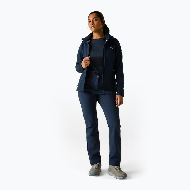Dámské softshellové kalhoty REGATTA Geo Softshell II navy 2