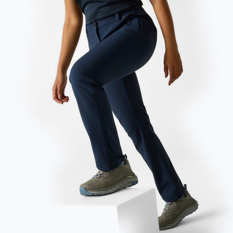 Dámské softshellové kalhoty REGATTA Geo Softshell II navy 3