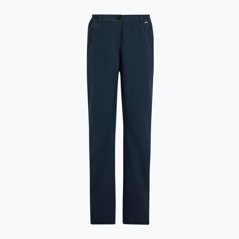 Dámské softshellové kalhoty REGATTA Geo Softshell II navy 8