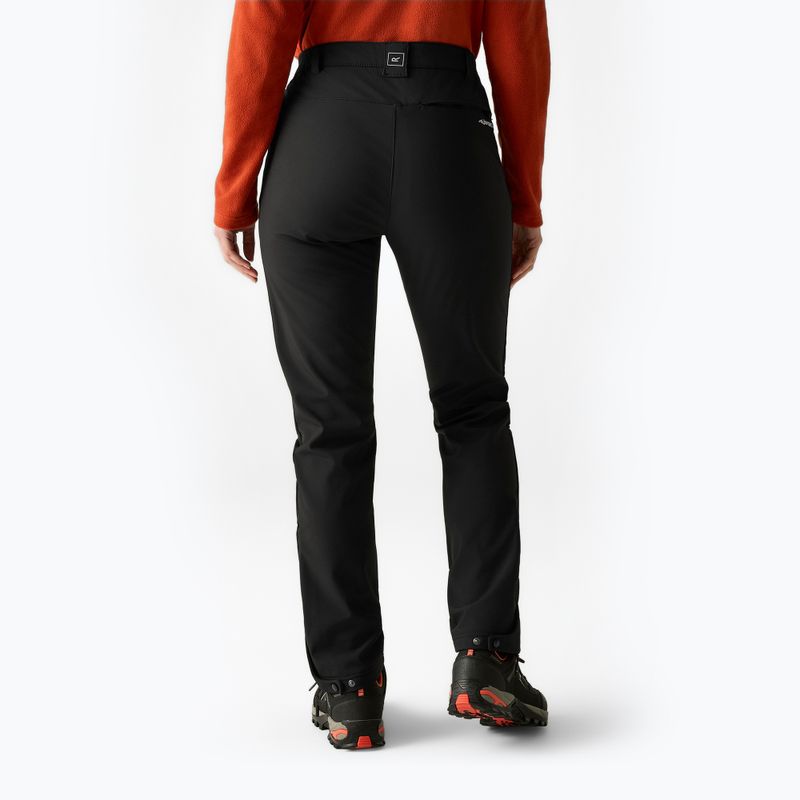 Dámské softshellové kalhoty REGATTA Geo Softshell II black 3