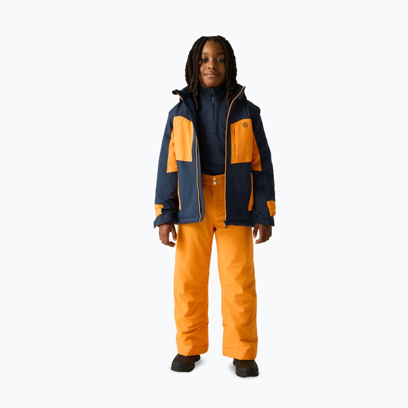 Dětská lyžařská bunda Dare2B Rip It Jacket navy/electric orange 2