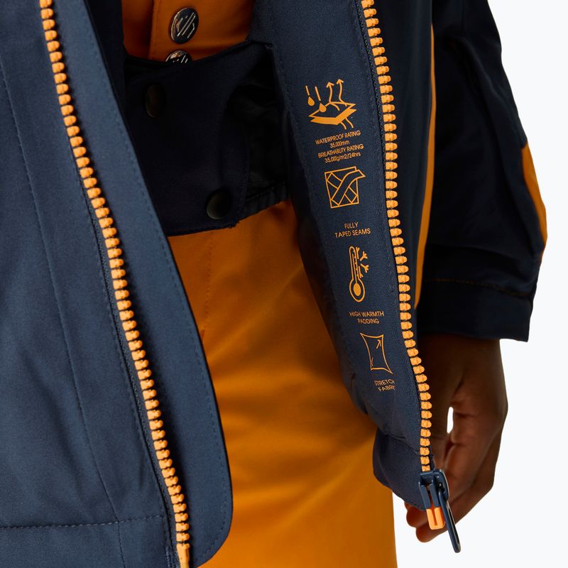 Dětská lyžařská bunda Dare2B Rip It Jacket navy/electric orange 7