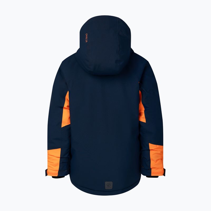 Dětská lyžařská bunda Dare2B Rip It Jacket navy/electric orange 10